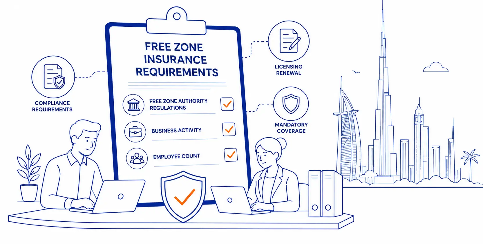 Corporate Insurance for Free Zone Companies Dubai