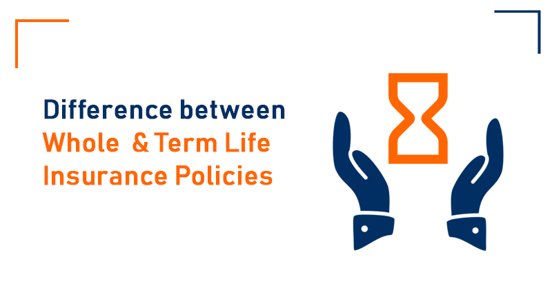 Difference between whole life Insurance and Term Life Insurance policies