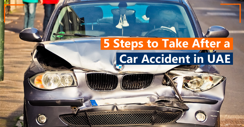 5 Steps to Take after a Car Accident in UAE